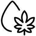 Cannabis Extract 2 Icon from Ultimate Light Set | Free Download as SVG Vector and Transparent PNG | Streamline icons