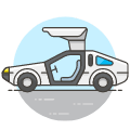 Car 13 Illustration from UX Colors Set | Free Download as SVG Vector and Transparent PNG | Streamline illustrations