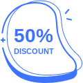 50 Percent Discount Abstract