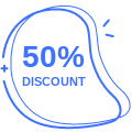 50 Percent Discount Abstract