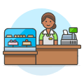 Coffee Shop Cashier 2 4