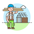 Wood House Builder 1