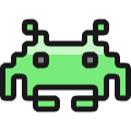 Video Game Gamasutra Icon from Ultimate Colors Set | Free Download as SVG Vector and Transparent PNG | Streamline icons