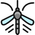 Flying Insect Dragonfly Icon from Ultimate Colors Set | Free Download as SVG Vector and Transparent PNG | Streamline icons