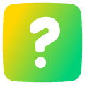 Dice Question Icon from Plump Gradient Set | Free Download as SVG Vector and Transparent PNG | Streamline icons