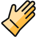 Gardening Glove Icon from Ultimate Colors Set | Free Download as SVG Vector and Transparent PNG | Streamline icons