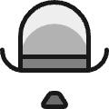 Hat Gentleman Icon from Ultimate Colors Set | Free Download as SVG Vector and Transparent PNG | Streamline icons