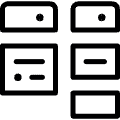 Workflow Kanban Board Icon from Ultimate Light Set | Free Download as SVG Vector and Transparent PNG | Streamline icons