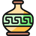 History Vase Icon from Ultimate Colors Set | Free Download as SVG Vector and Transparent PNG | Streamline icons