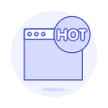 Browser Hot Sign