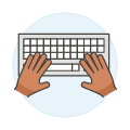 Keyboard Typing 3