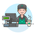 Coffee Shop Cashier 1 1