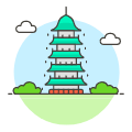 Chinese Pagoda 1