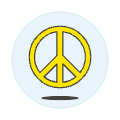 Neutral Peace Symbol