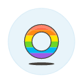 Pride Agender Symbol
