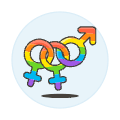 Pride Bisexual Symbol 2