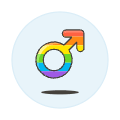 Pride Male Symbol