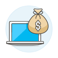 Online Income Laptop