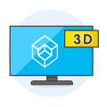 Television 3 D