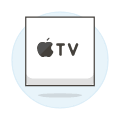 Devices Apple Tv 4 Illustration from UX Colors Set | Free Download as SVG Vector and Transparent PNG | Streamline illustrations