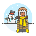 Winter Snowman 4