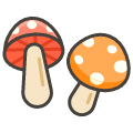 U+1F344 Mushroom B