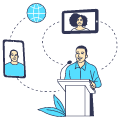 Communication Virtual Meeting Webinar