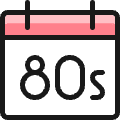 Music Genre 80s Icon from Ultimate Colors Set | Free Download as SVG Vector and Transparent PNG | Streamline icons