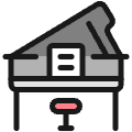 Instrument Piano Icon from Ultimate Colors Set | Free Download as SVG Vector and Transparent PNG | Streamline icons