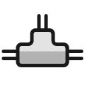 Connector Icon from Ultimate Colors Set | Free Download as SVG Vector and Transparent PNG | Streamline icons