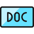 File Doc Icon from Ultimate Colors Set | Free Download as SVG Vector and Transparent PNG | Streamline icons