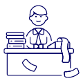 Accountant Sit 1 1 illustration - Free transparent PNG, SVG. No Sign up needed.