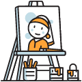 Painting 1 illustration - Free transparent PNG, SVG. No Sign up needed.