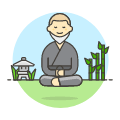 Japanese Monk 2
