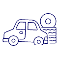Car Flat Tire
