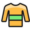 Sweater 1 Icon from Ultimate Colors Set | Free Download as SVG Vector and Transparent PNG | Streamline icons