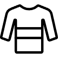 Sweater 1 Icon from Ultimate Light Set | Free Download as SVG Vector and Transparent PNG | Streamline icons