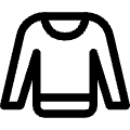 Sweater Icon from Ultimate Regular Set | Free Download as SVG Vector and Transparent PNG | Streamline icons