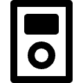 Ipod 1 Icon from Nova Line Set | Free Download as SVG Vector and Transparent PNG | Streamline icons