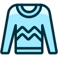 Sweater Icon from Ultimate Duotone Set | Free Download as SVG Vector and Transparent PNG | Streamline icons