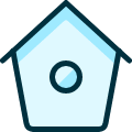 Bird House Icon from Ultimate Duotone Set | Free Download as SVG Vector and Transparent PNG | Streamline icons