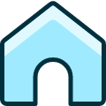 House Entrance Icon from Ultimate Duotone Set | Free Download as SVG Vector and Transparent PNG | Streamline icons