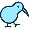 Wild Bird 1 Icon from Ultimate Duotone Set | Free Download as SVG Vector and Transparent PNG | Streamline icons