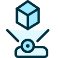 Virtual Box Icon from Ultimate Duotone Set | Free Download as SVG Vector and Transparent PNG | Streamline icons