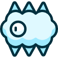 Video Game Kirby Enemy Kracko Icon from Ultimate Duotone Set | Free Download as SVG Vector and Transparent PNG | Streamline icons