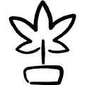 Cannabis Pot Icon from Freehand Set | Free Download as SVG Vector and Transparent PNG | Streamline icons