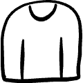 Sweater Icon from Freehand Set | Free Download as SVG Vector and Transparent PNG | Streamline icons