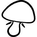 Vegetables Mushroom 5 Icon from Freehand Set | Free Download as SVG Vector and Transparent PNG | Streamline icons