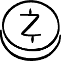 Crypto Currency Zcash Icon from Freehand Set | Free Download as SVG Vector and Transparent PNG | Streamline icons