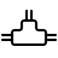 Connector Icon from Ultimate Light Set | Free Download as SVG Vector and Transparent PNG | Streamline icons